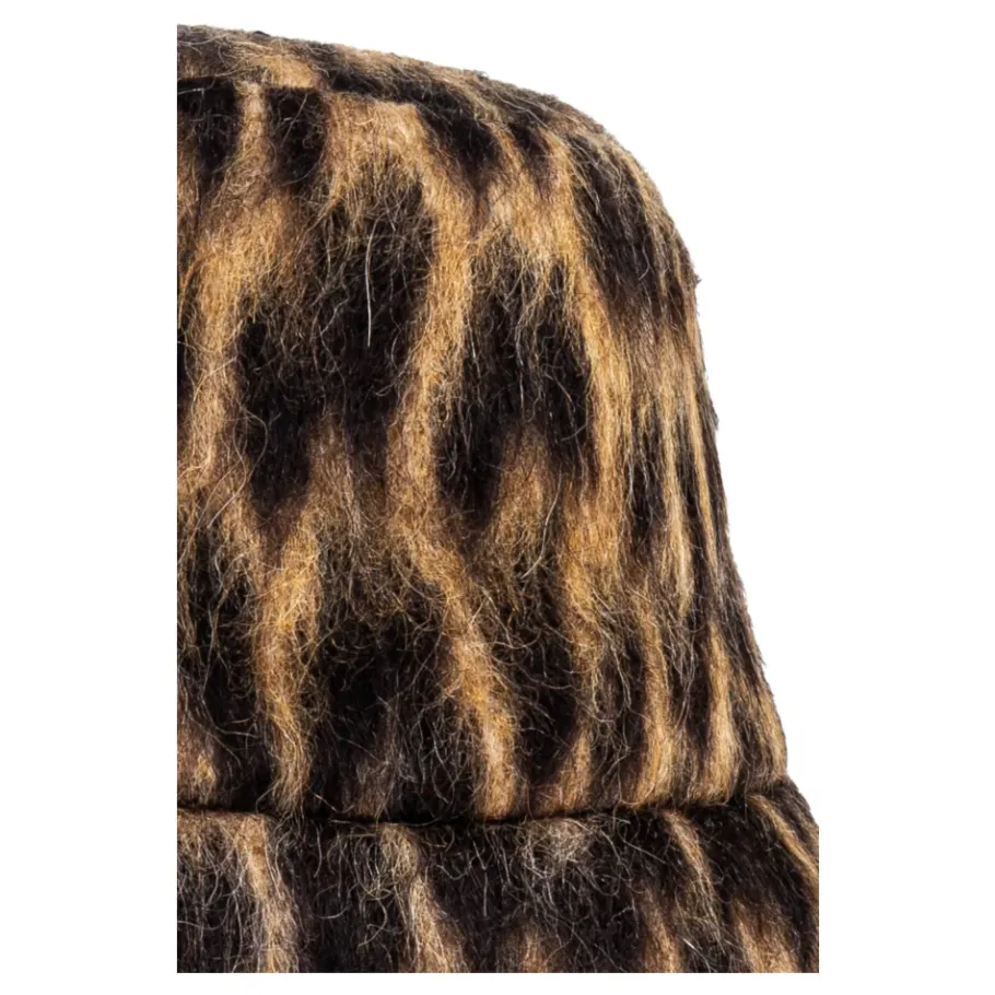 Lanvin Luipaardprint Omkeerbare Bucket Hat-Heren Hoeden