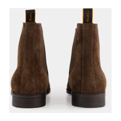 Santoni Luxe e Suède Chelsea Laarzen-Heren Laarzen