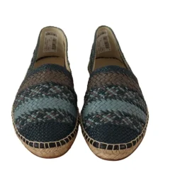 Dolce & Gabbana Luxe geweven leren espadrilles-Heren Espadrilles