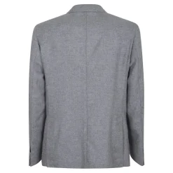 Eleventy Luxe Grijze Blazer AW25-Heren Kostuums