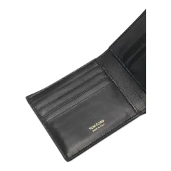 Tom Ford Luxe Leren Portemonnees voor Mannen-Heren Portefeuilles