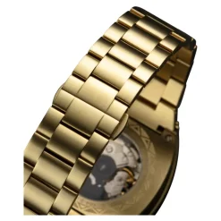 Carlo Colucci Luxe Roestvrijstalen Horloge met Vouwsluiting-Heren Horloges