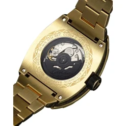 Carlo Colucci Luxe Roestvrijstalen Horloge met Vouwsluiting-Heren Horloges