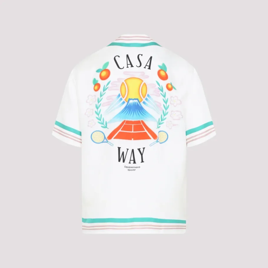 Casablanca Luxe Zijden Overhemd-Heren Overhemden