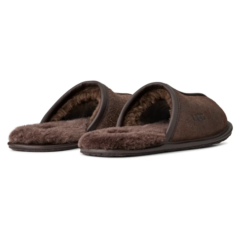 UGG M Scuff Leather Dist-Heren Pantoffels