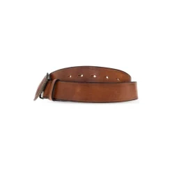 Dsquared2 Magliano Embossed Buckle Belt-Heren Riemen