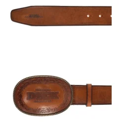 Dsquared2 Magliano Embossed Buckle Belt-Heren Riemen