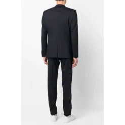 Dolce & Gabbana Marine Slim Fit Wollen Pak-Heren Kostuums