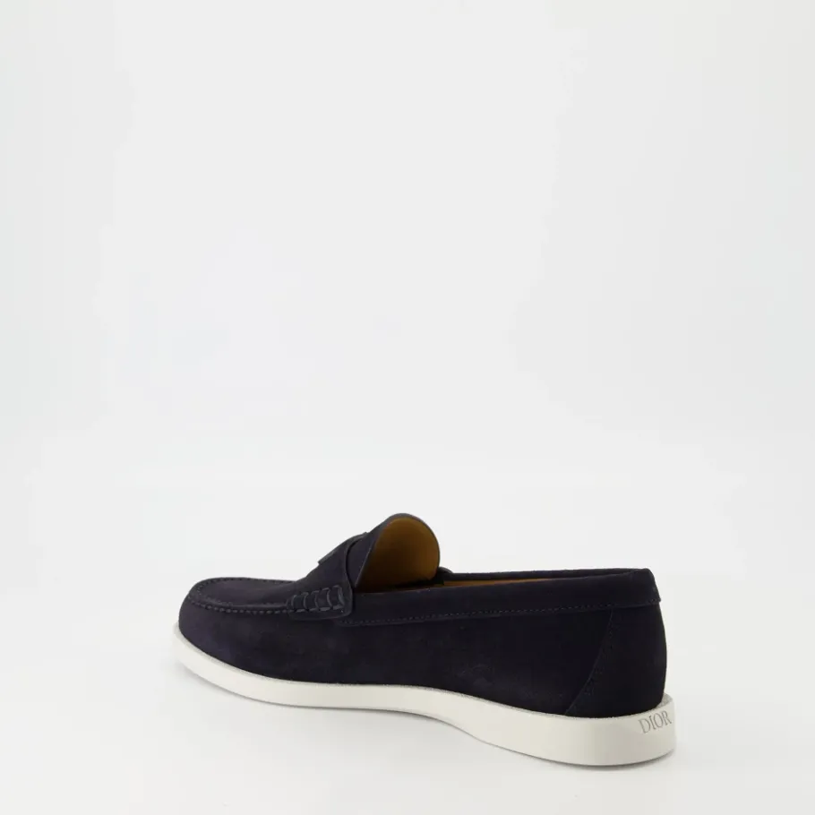 Dior Marinee Suède Loafers-Heren Instappers & Slip Ons