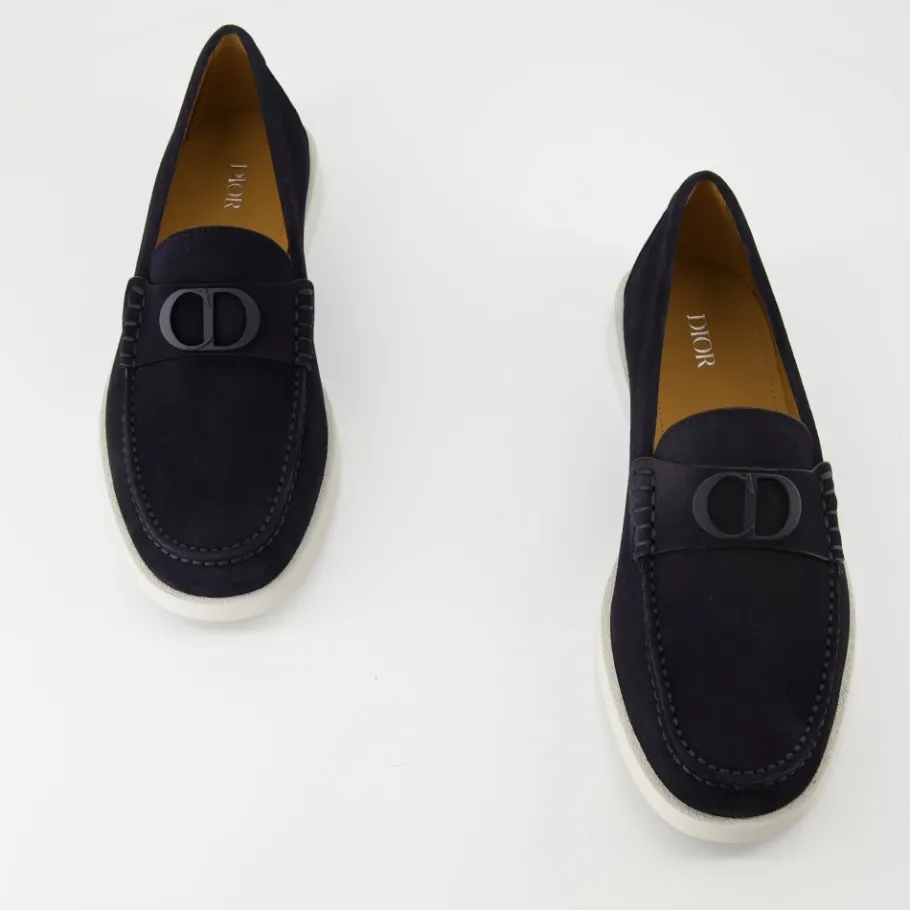 Dior Marinee Suède Loafers-Heren Instappers & Slip Ons