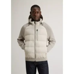 Woolrich Matt Stretch Hybrid Jacket-Heren Jassen