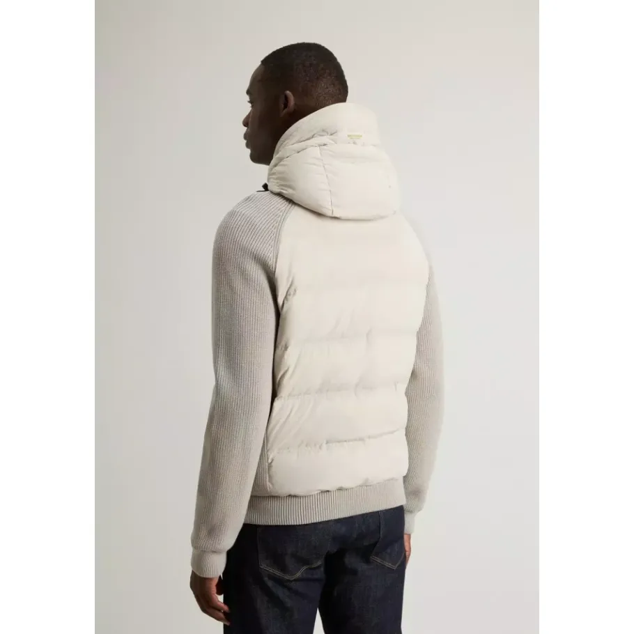 Woolrich Matt Stretch Hybrid Jacket-Heren Jassen