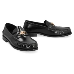 Versace Medusa '95 Leren Loafers-Heren Instappers & Slip Ons