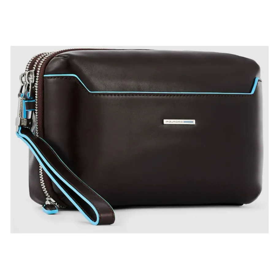 Piquadro Men's clutch bag-Heren Tassen