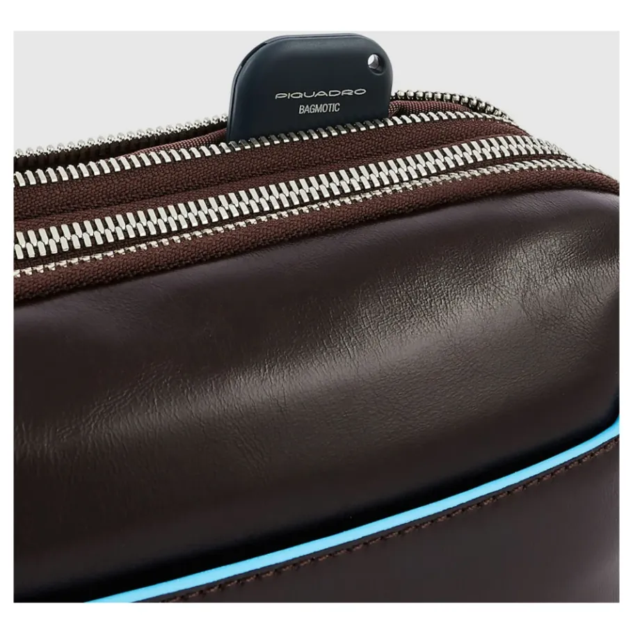 Piquadro Men's clutch bag-Heren Tassen