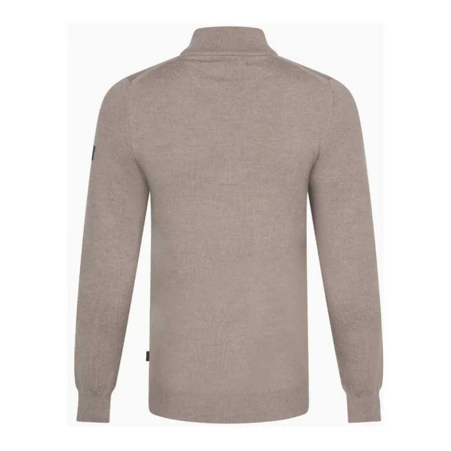 Cavallaro Merino Half Zip Pullover-Heren Truien & Vesten