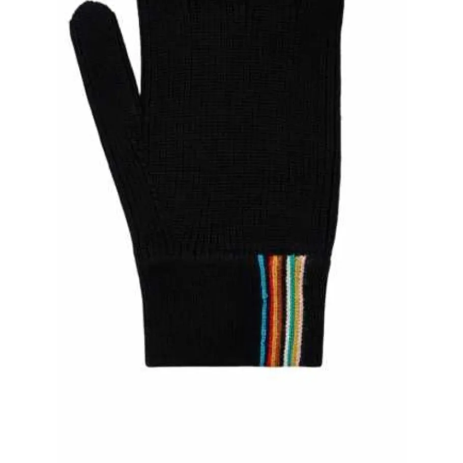 Paul Smith Merino wollen gebreide handschoenen-Heren Handschoenen
