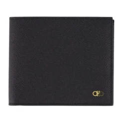 Ferragamo Micro Gancio Bifold Wallet-Heren Portefeuilles
