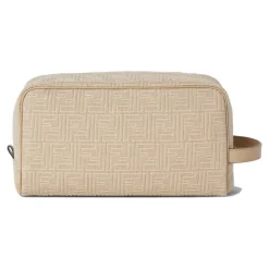 Fendi Middelgrote toilettas met rits-Heren Tassen