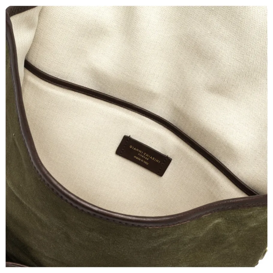 Gianni Chiarini Militaire Stijl Tas in Berlijn-Heren Rugzakken