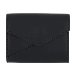 MM6 Maison Margiela Minimalistische e leren klepportemonnee-Heren Portefeuilles
