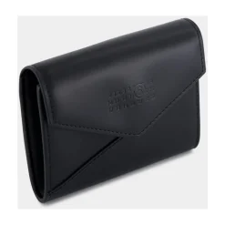 MM6 Maison Margiela Minimalistische e leren klepportemonnee-Heren Portefeuilles