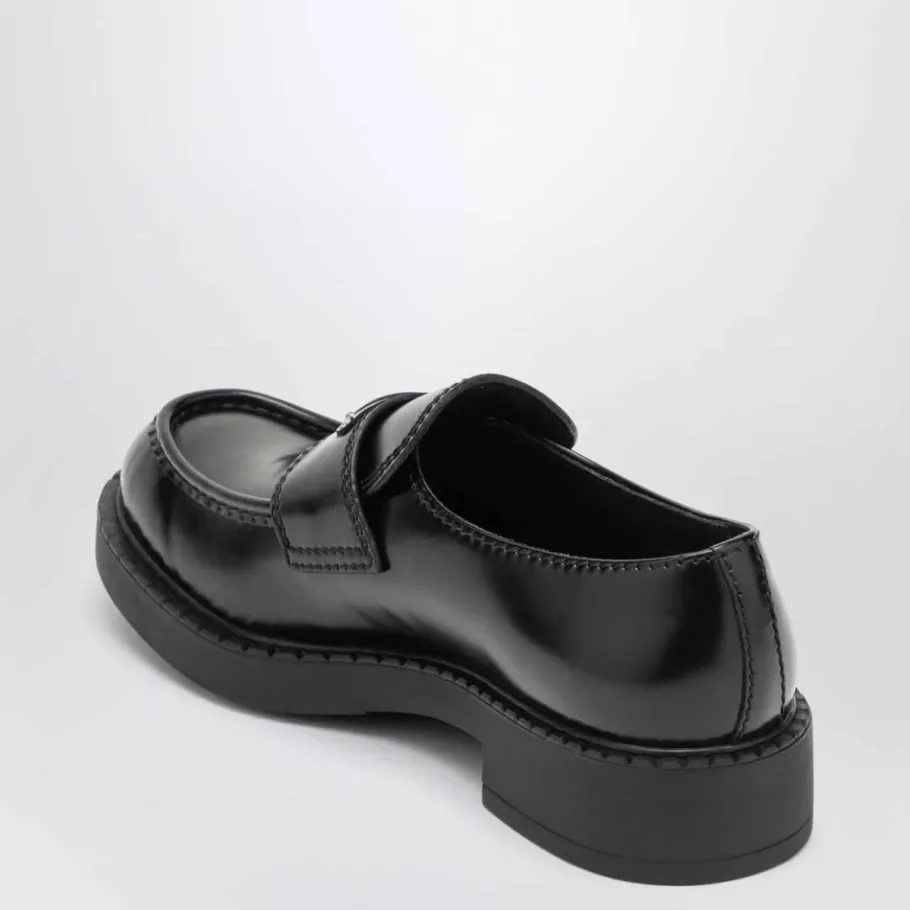 Prada Mocassini Chocolate-Heren Instappers & Slip Ons