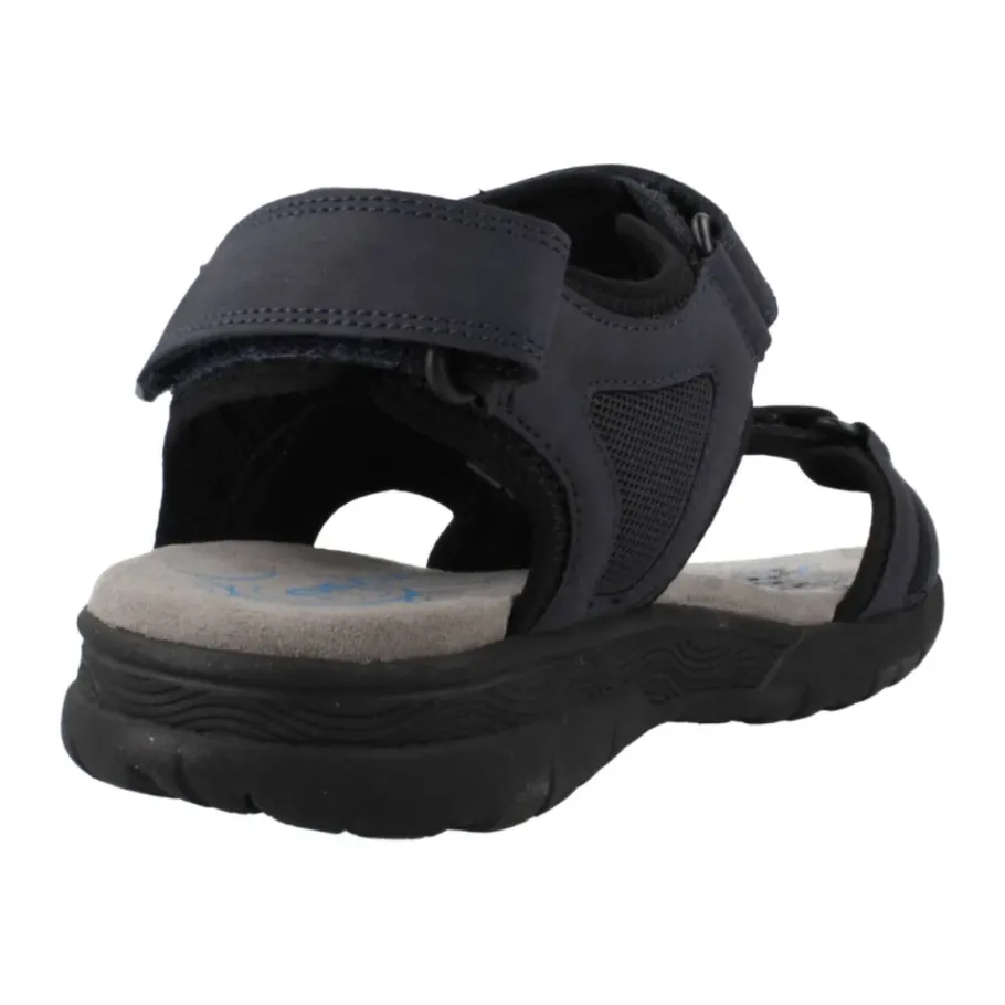 Geox Moderne Platte Sandalen-Heren Sandalen