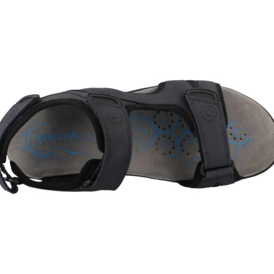 Geox Moderne Platte Sandalen-Heren Sandalen