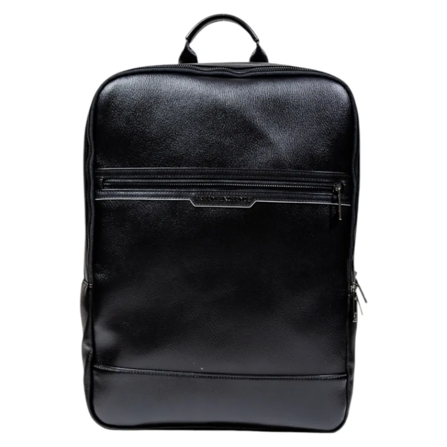 Armani Exchange Moderne rugzak met metalen details-Heren Rugzakken
