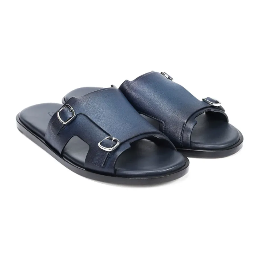Santoni Moderne Slides Sandalen-Heren Slippers
