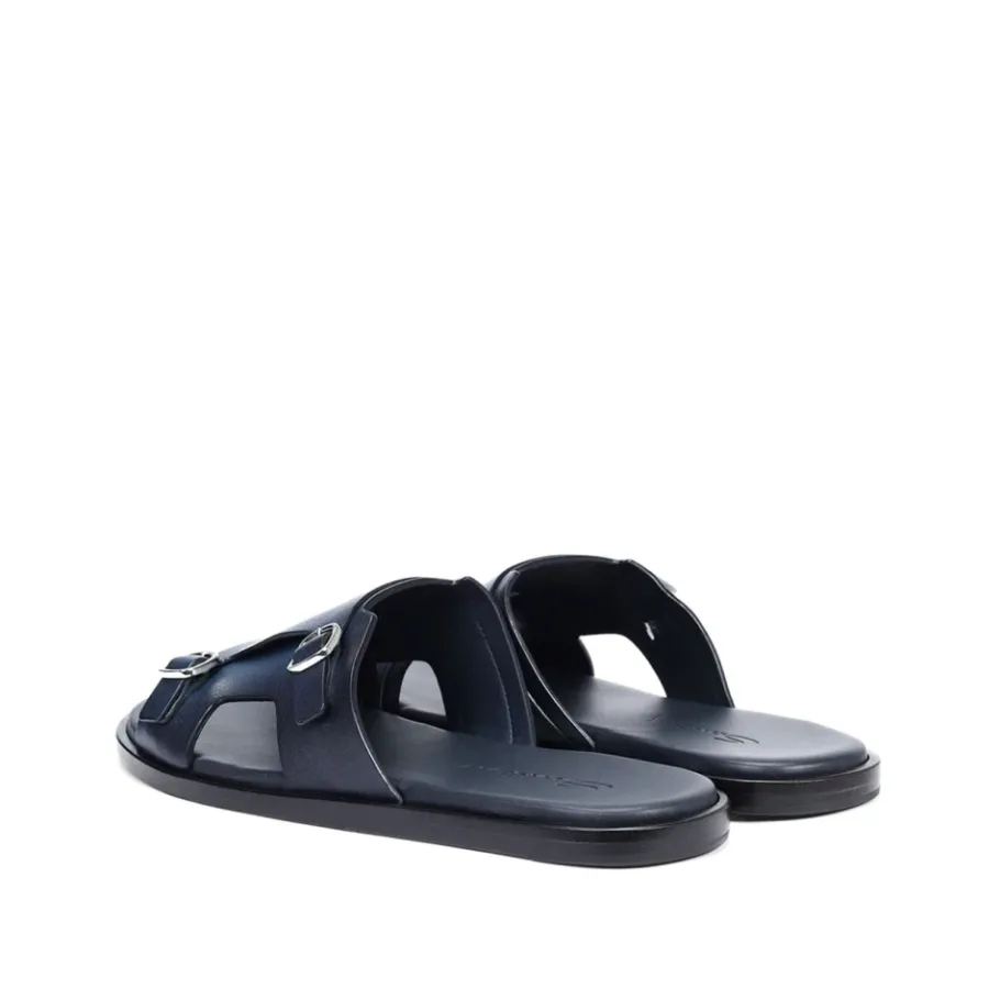 Santoni Moderne Slides Sandalen-Heren Slippers