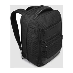 Piquadro Modular, travel backpack for laptop and iPad® with glasses pocket and anti-theft system-Heren Rugzakken