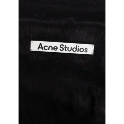 Acne Studios Mohair Logo Scarf-Heren Sjaals