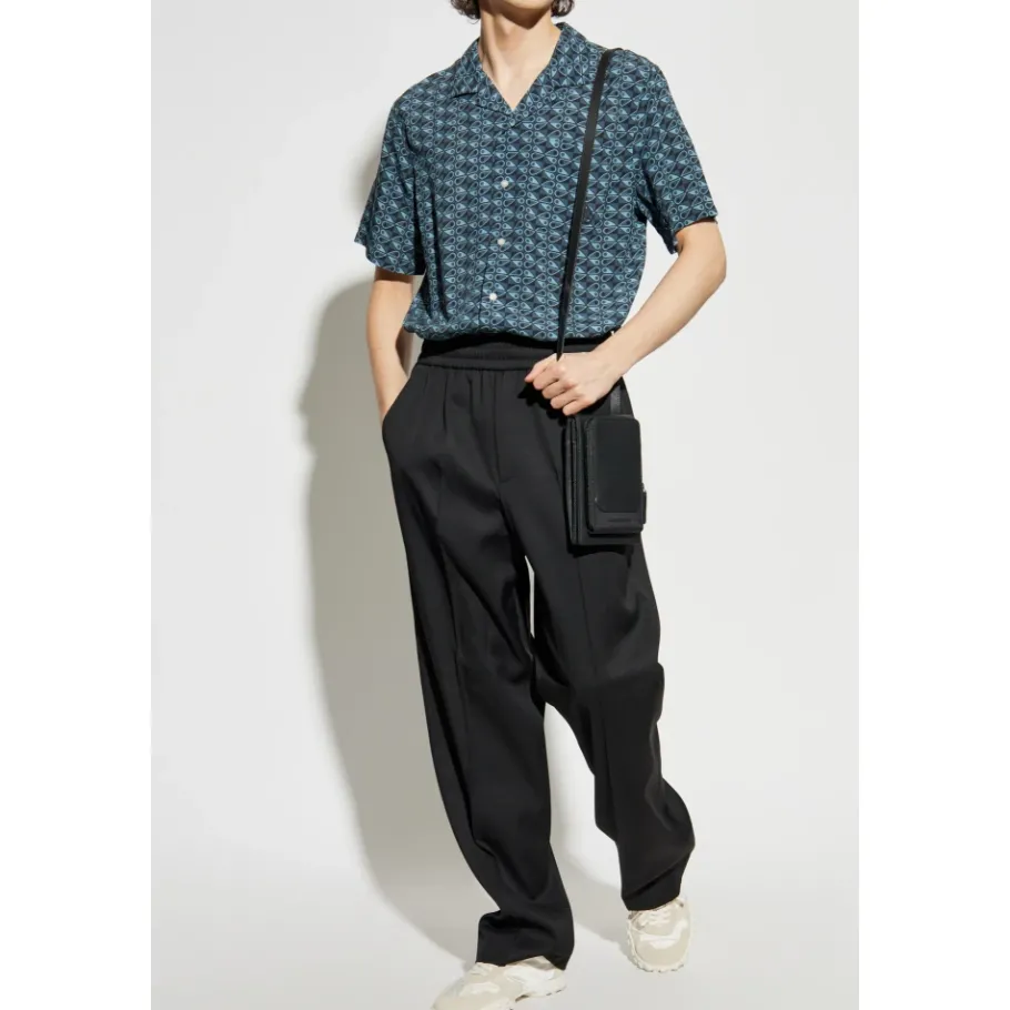 Moose Knuckles Monogram Shirt-Heren Overhemden