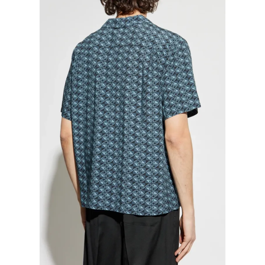 Moose Knuckles Monogram Shirt-Heren Overhemden