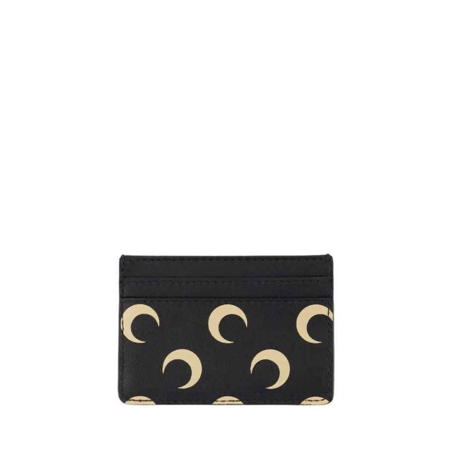 Marine Serre Moon Screenprint Kaarthouder --Heren Portefeuilles