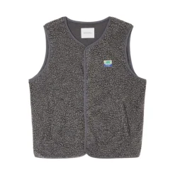 American Vintage Mouwloos Antraciet Vest-Heren Jassen