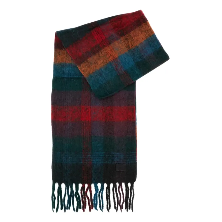 Paul Smith Multicolour Check-Pattern Sjaal-Heren Sjaals