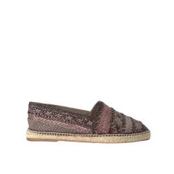 Dolce & Gabbana Multikleur Geweven Leren Espadrilles-Heren Espadrilles