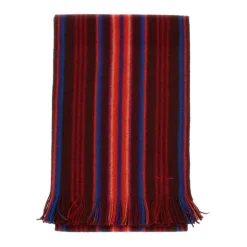 Paul Smith Multistreep Merinowollen Sjaal-Heren Sjaals