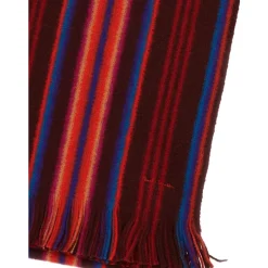 Paul Smith Multistreep Merinowollen Sjaal-Heren Sjaals