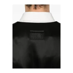 MM6 Maison Margiela Nadelstreep V-hals Vest-Heren Kostuums