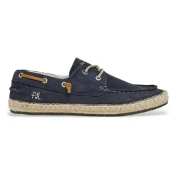 Pepe Jeans Nautische Leren Bootschoenen-Heren Espadrilles