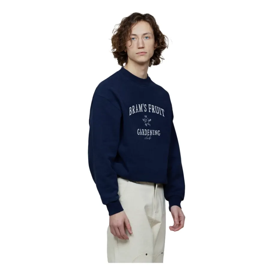 Bram's Fruit Navy Crewneck Gardening Club-Heren Truien & Vesten
