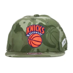 Mitchell & Ness NBA Tonal Camo Stretch Fitted Cap-Heren Petten