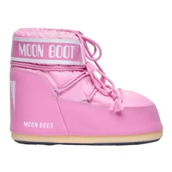 Moon Boot Nylon Logo Print Veterschoenen-Heren Snowboots