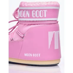 Moon Boot Nylon Logo Print Veterschoenen-Heren Snowboots