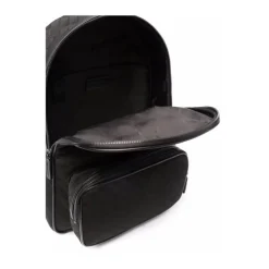 Emporio Armani Nylon Rugzak met Jacquard Adelaar Overal-Heren Rugzakken