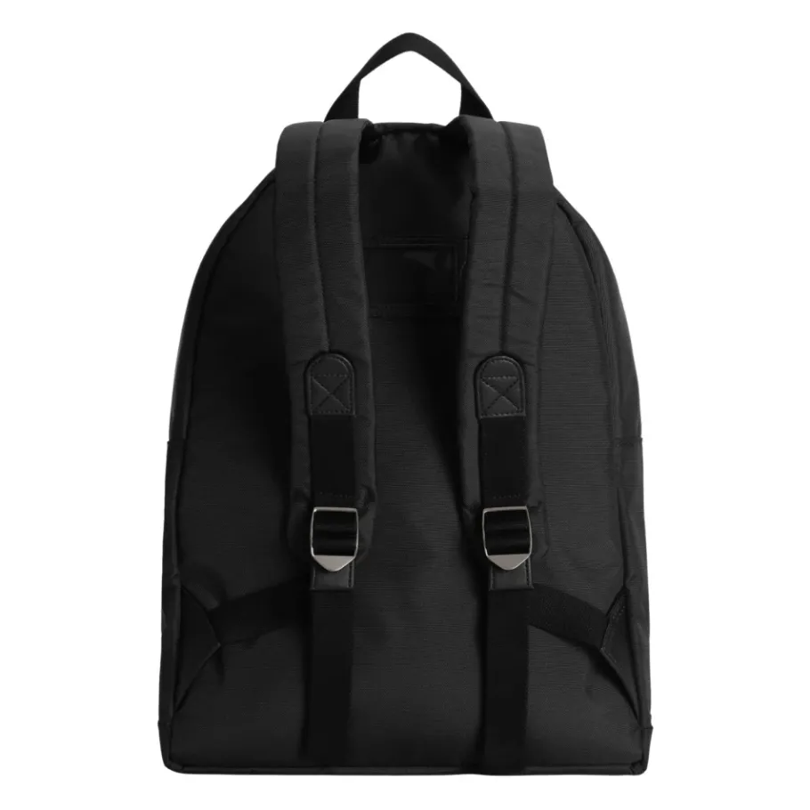 Dolce & Gabbana Nylon Rugzak met Rubberen Patch-Heren Rugzakken|Tassen